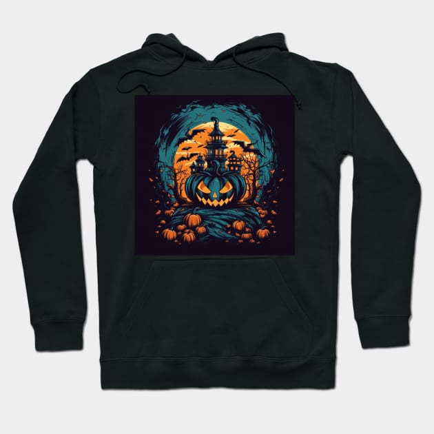 Halloween City Hoodie by Riverside-Moon